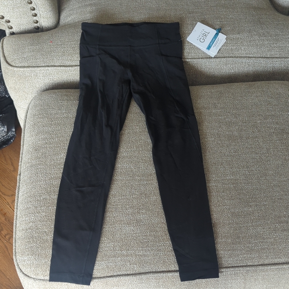 Athleta Kids Black Leggings